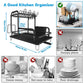 2 Tier Metal Dish Drainer Rack