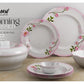 72Pcs Complete Melamine Dinner Set