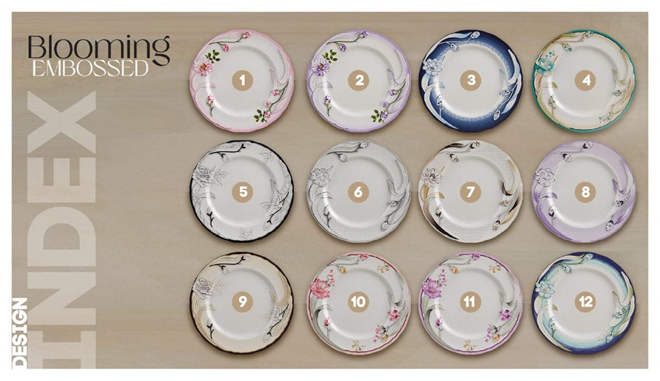 72Pcs Complete Melamine Dinner Set