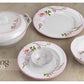 72Pcs Complete Melamine Dinner Set