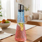 Pink & Blue Gradient Glass Water Botttle