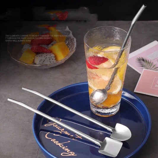 Steel Material Straw Spoon