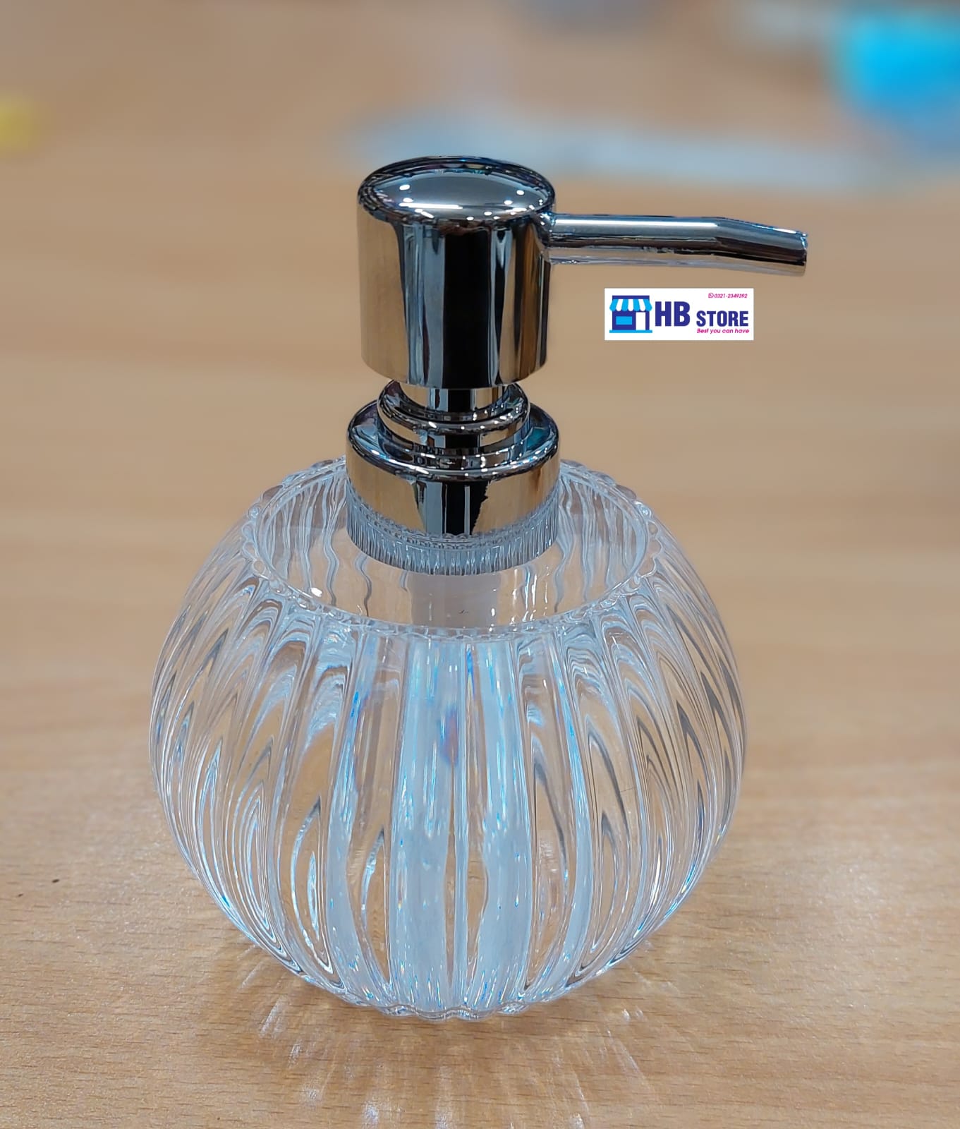 Elegant Multi-Colored Acrylic Soap Dispenser