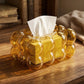 Elysian Bubble Glass-Style Tissue Box Cover