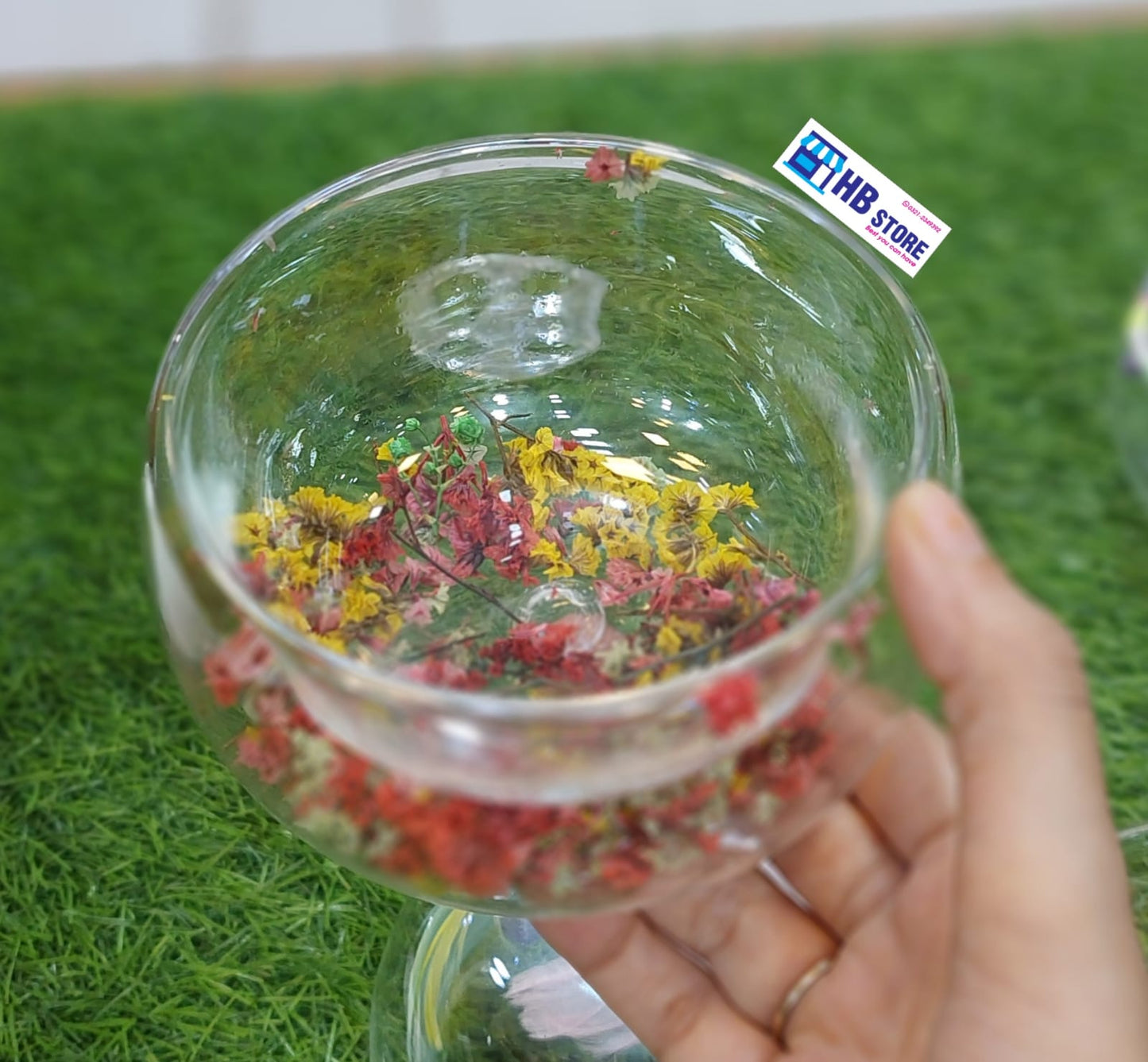 Double Wall Fancy Decorated Bowl