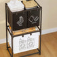 Multi Storage Laundry Clothes  Organizer Rack