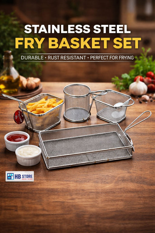 Premium Stainless Steel Mini Fry Basket