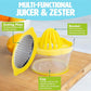 Acrylic Material Multipurpose Manual Grater & Citrus Juicer