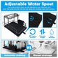 2 Tier Metal Dish Drainer Rack