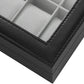 12-Slot Watch Box With Glass Lid