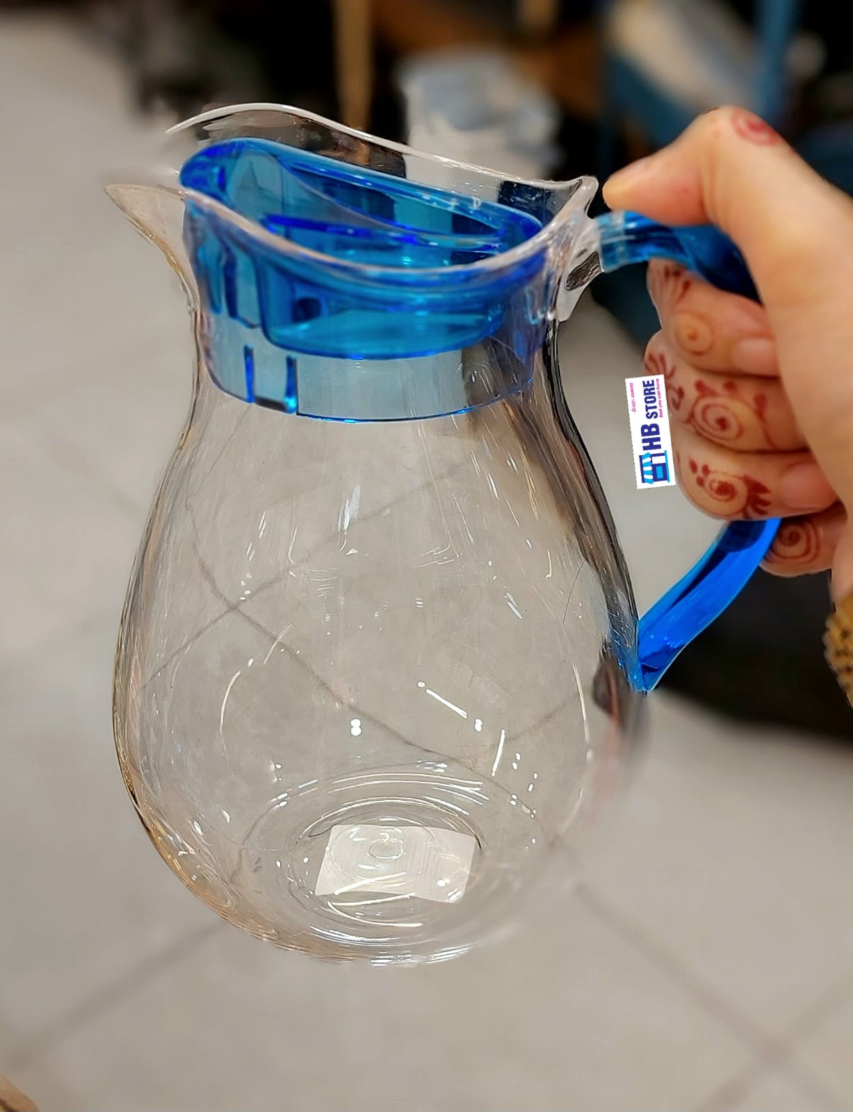Acrylic Color Handle Jug