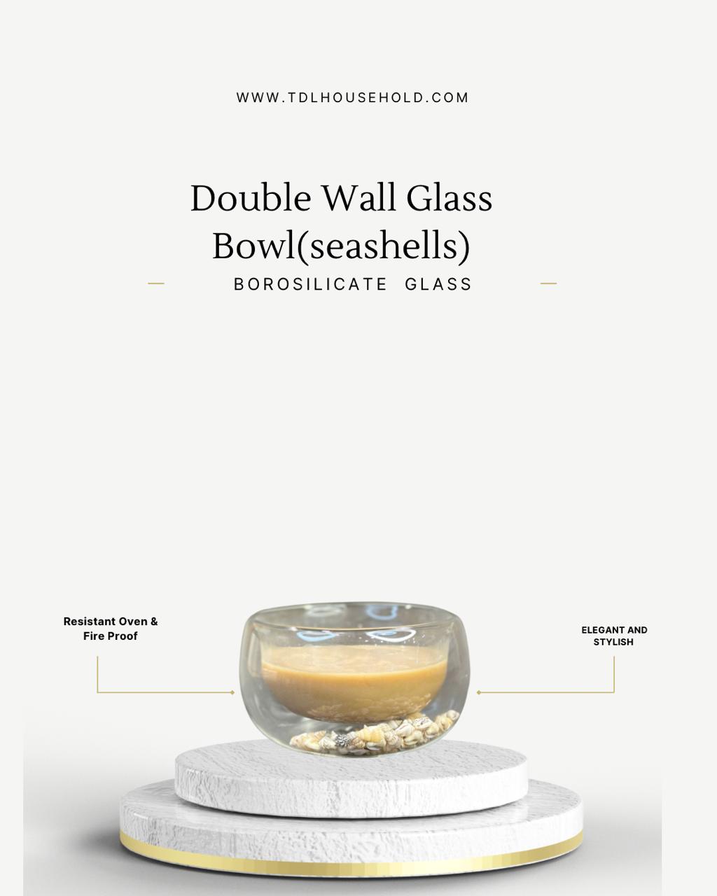 Double Wall Fancy Decorated Bowl