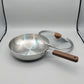 24cm SleekCook Matte Brown Handle Frying Pan
