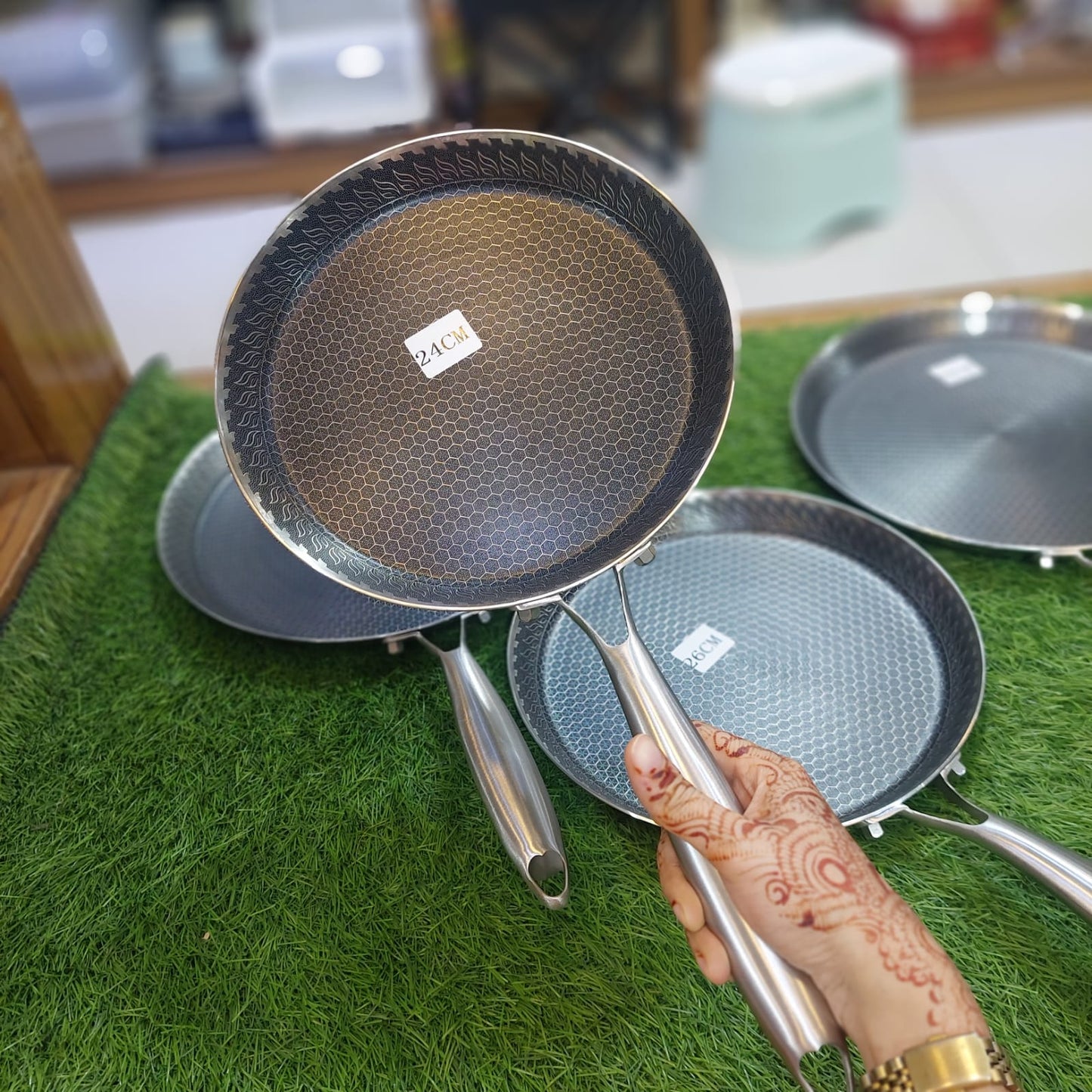 Premium Double Sided HoneyComb Laser Kitchen HotPlate