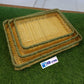 3Pcs Bamboo Style Tray Set