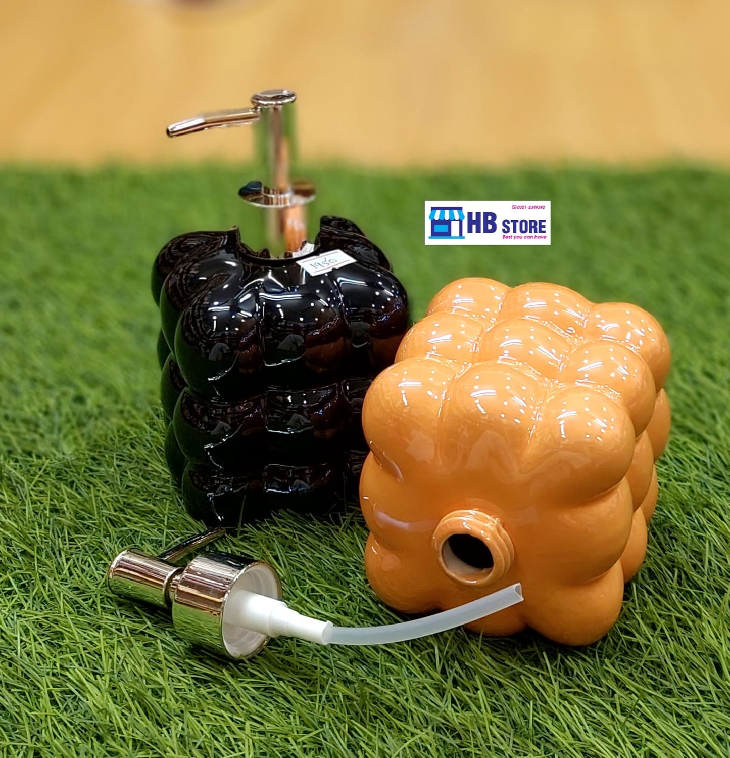 Modern Bubble-Contour Refillable Liquid Dispenser