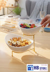 The Elevate 2-Tier Serving Stand: Modern Elegance for Entertaining