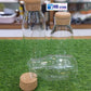 3Pcs Glass Bottle With Cork
