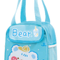 Cute Cartoon Lunch Bag – Insulated Thermal Tote for Kids & Adults (Rabbit & Bear Design)