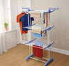 Three  lyears clothing dry stand