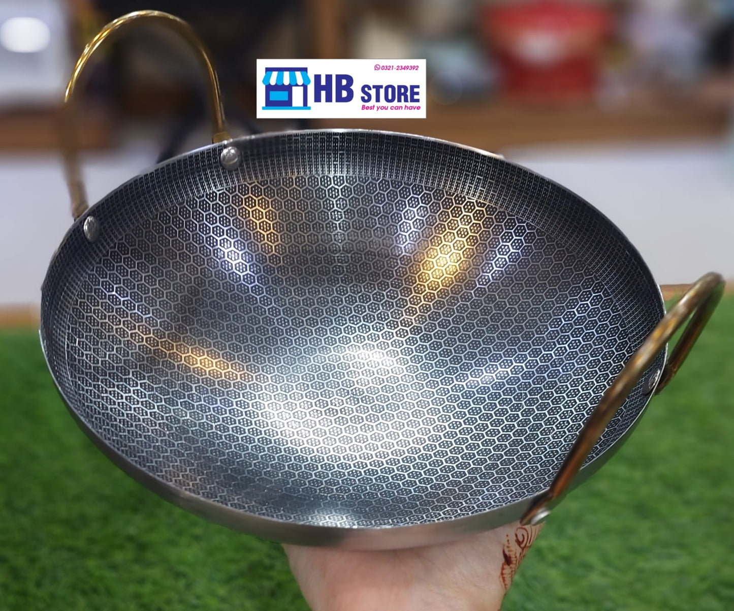 HoneyComb Laser 24cm Karahi