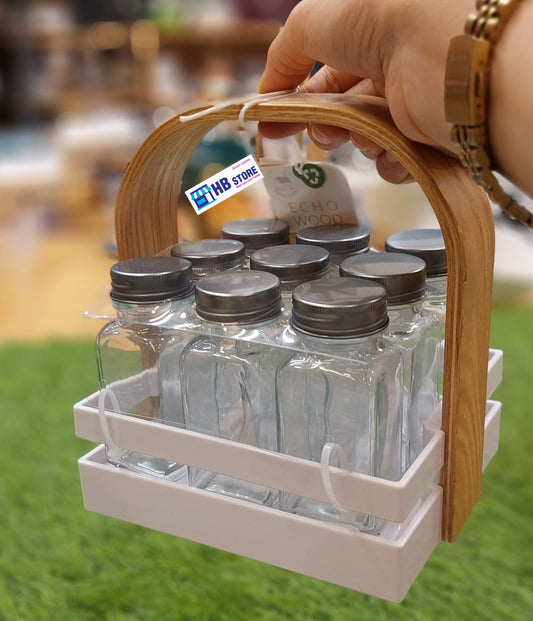 Echowood Spice Rack, 9 pieces