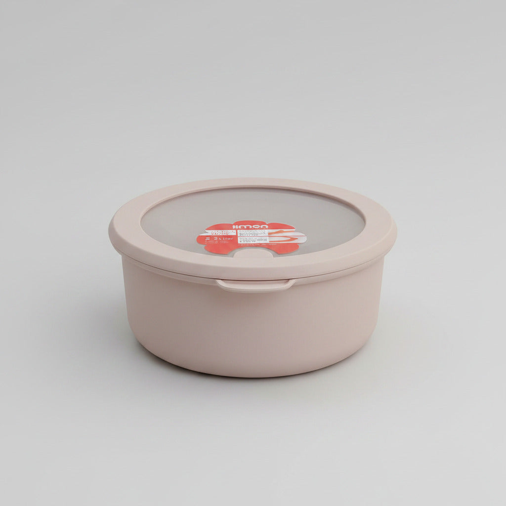 3-Piece Pastel Ribbed Food Storage Container Set