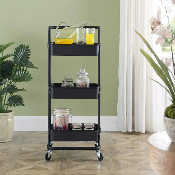 3 Tier Metal Multipurpose Trolley