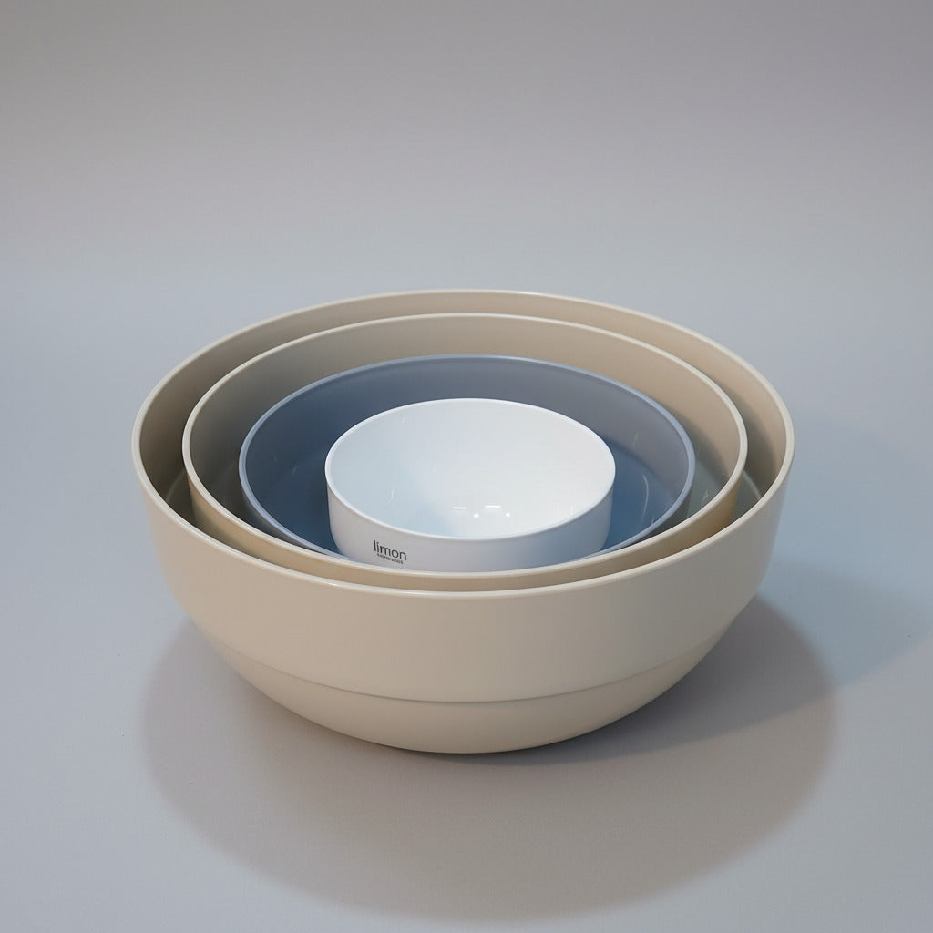 Limon Premium Plastic Mixing and Serving Bowl