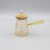 Luxury Ribbed Glass Coffee & Tea Pot