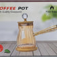 Luxury Ribbed Glass Coffee & Tea Pot