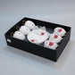 Luxury 12-Piece Ceramic Tea Cup and Saucer Set