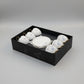 Luxury 12-Piece Ceramic Tea Cup and Saucer Set