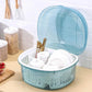 Dish Drainer With Covered Lid