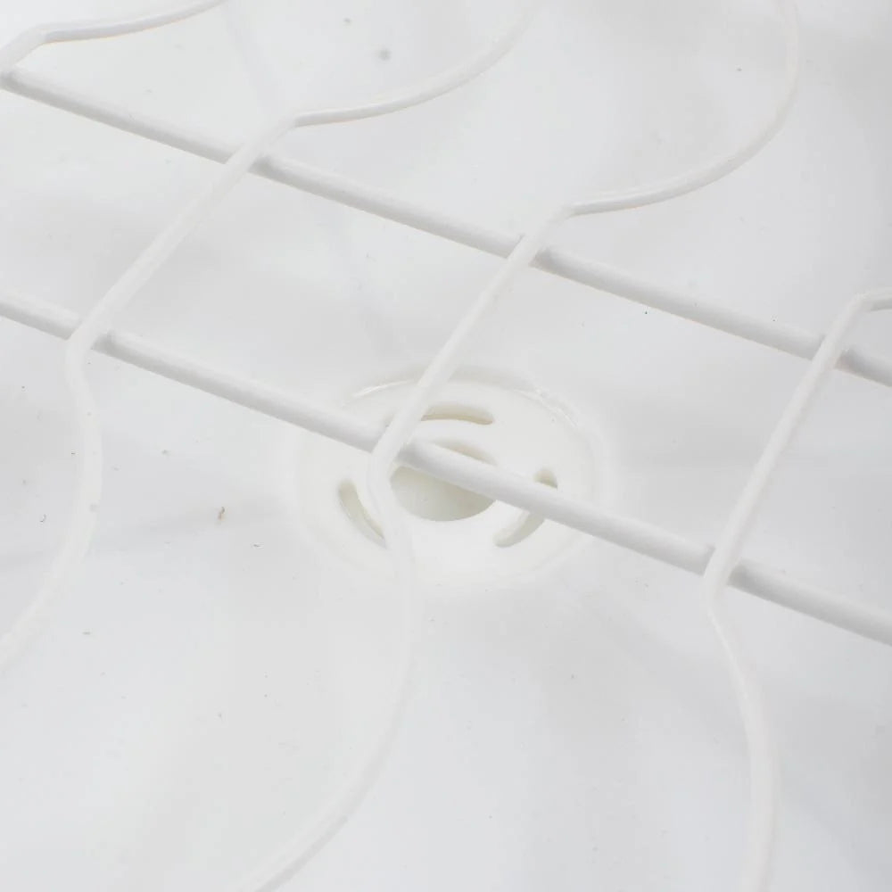 White Metal 2 Layer Dish Drainer Premium Quality