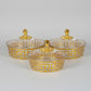 Acrylic Dry Fruit & Sweet Serving Bowls