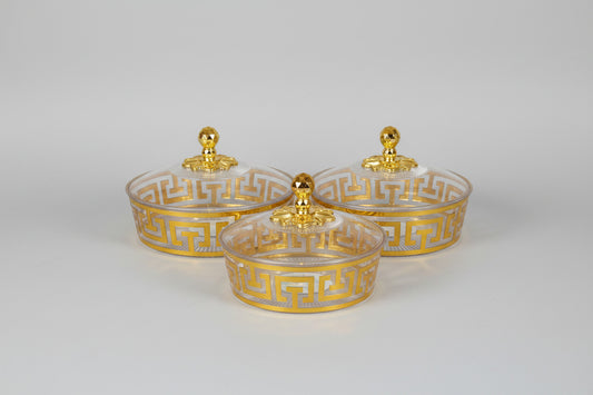Acrylic Dry Fruit & Sweet Serving Bowls
