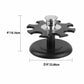 8PCS SPICE RACK ORGANIZER IN REVOLVING BASE