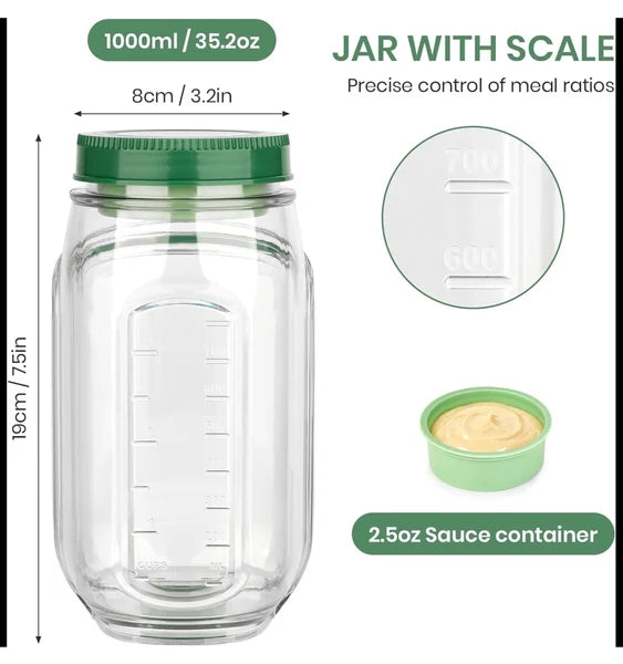Side-Opening Salad Pod