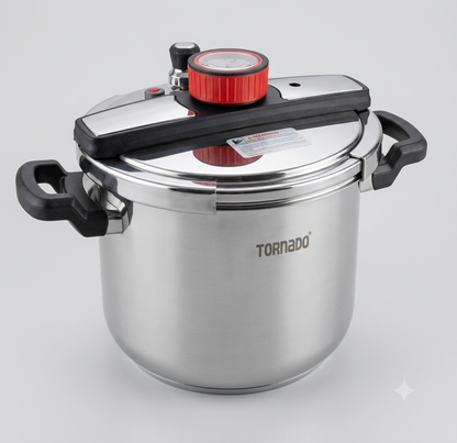 Premium Stainless Steel Clip-On Pressure Cooker