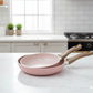 Premium Pink Granite Non-Stick Frying Pan