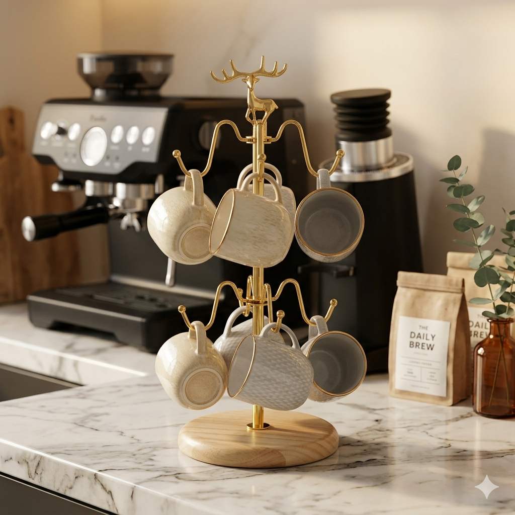 Luxury Gold Deer Multipurpose Display Stand