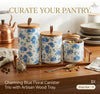 Blossom & Birch Ceramic Canister Set