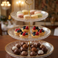 3-Tier Crystal Glass Cake Stand