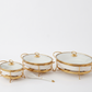 Luxury Ceramic Oval Buffet Serving dishes