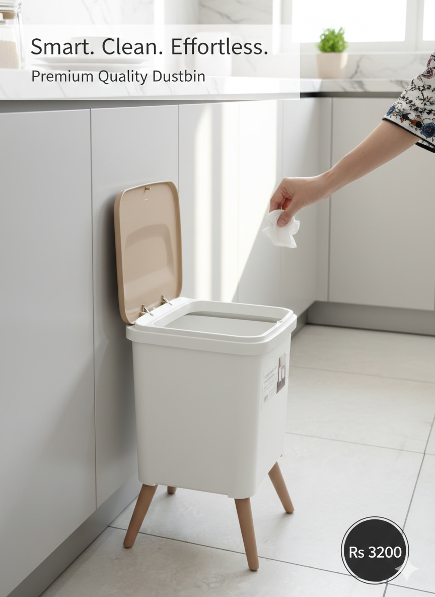 Smart Premium Dustbin with Lid