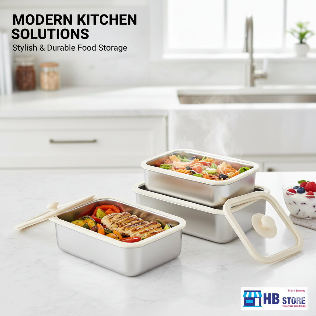 Stainless Steel Food Storage