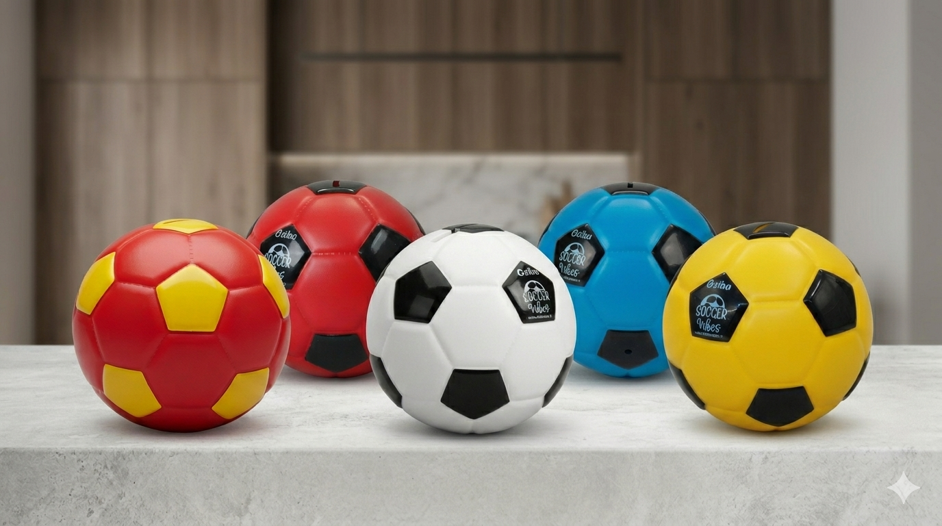 Kids Soccer Ball Piggy Bank