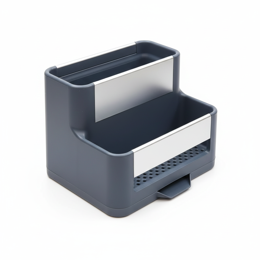 Modern 2-Tier Kitchen Sink Organizer