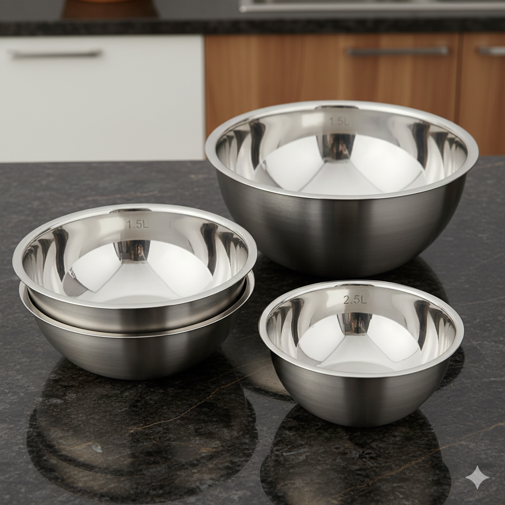Premium Stainless Steel Mixing Bow